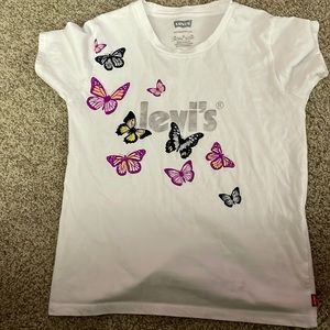 Girls short sleeve graphic tee